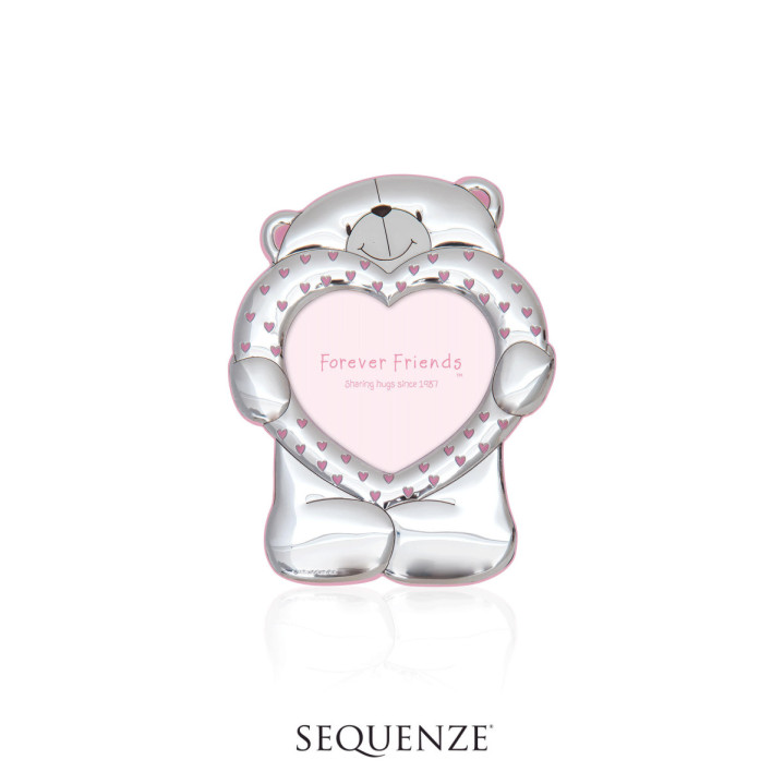 P.FOTOS FOEVER FRIENDS OSO CORAZON FORMA 10CMS