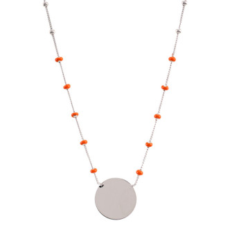 COLGANTE PLATA 925 CIRCULO CENTRAL