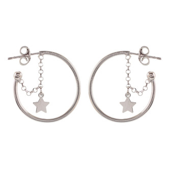 PENDIENTES ARO PLATA 925
