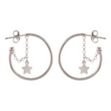 PENDIENTES ARO PLATA 925