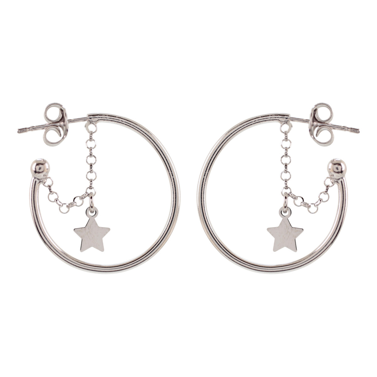 PENDIENTES ARO PLATA 925