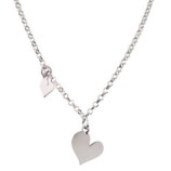 GOLGANTE PLATA 925 CORAZONES