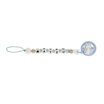 PINZA CHUPETES ABALORIOS PERSONALIZADA