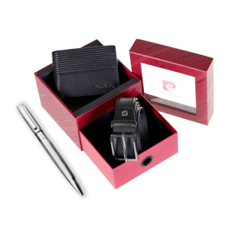 SET CARTERA + CINTURON PIERRE CARDIN