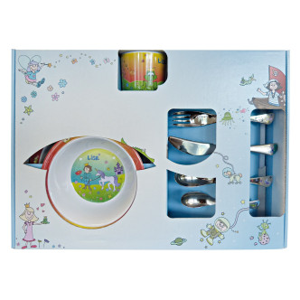 SET CUBIERTOS MODELO LISA 9PCS
