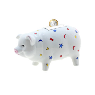 HUCHA PORCELANA CERDITO 17X9X7