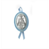 MEDALLON OVAL MUSICAL VIRGEN DE COVADONGA
