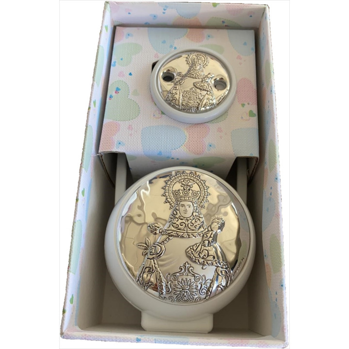 SET P.CHUPETES+PINZA VIRGEN COVADONGA