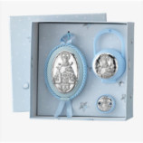 SET GUARDACHUPETES+PINZA+MEDALLON VIRGEN DE COVADONGA