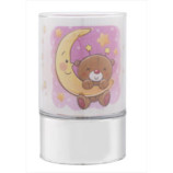 LAMPARA CRISTAL BASE OSO LUNA
