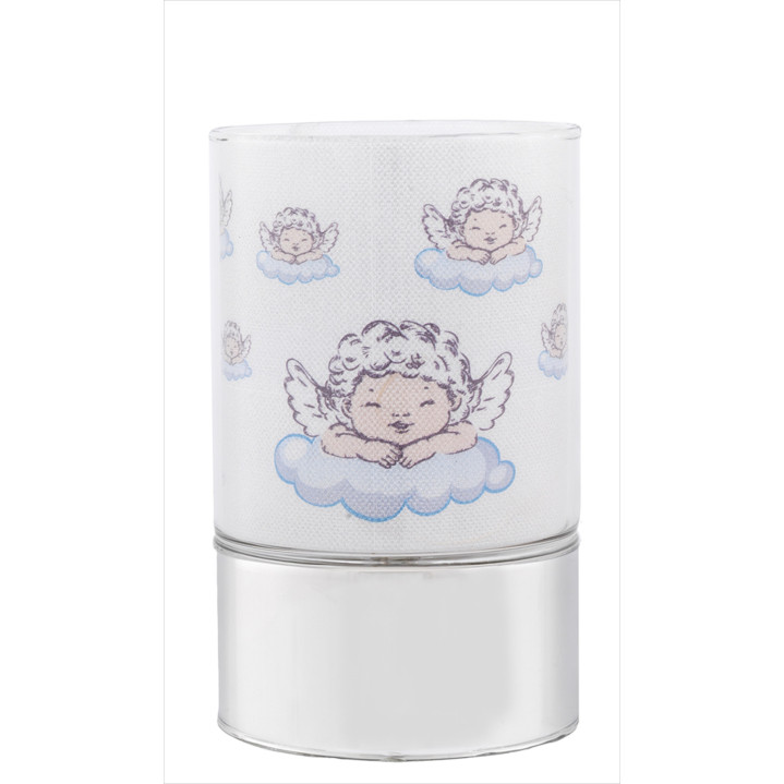 LAMPARA CRISTAL BASE ANGELES NUBE