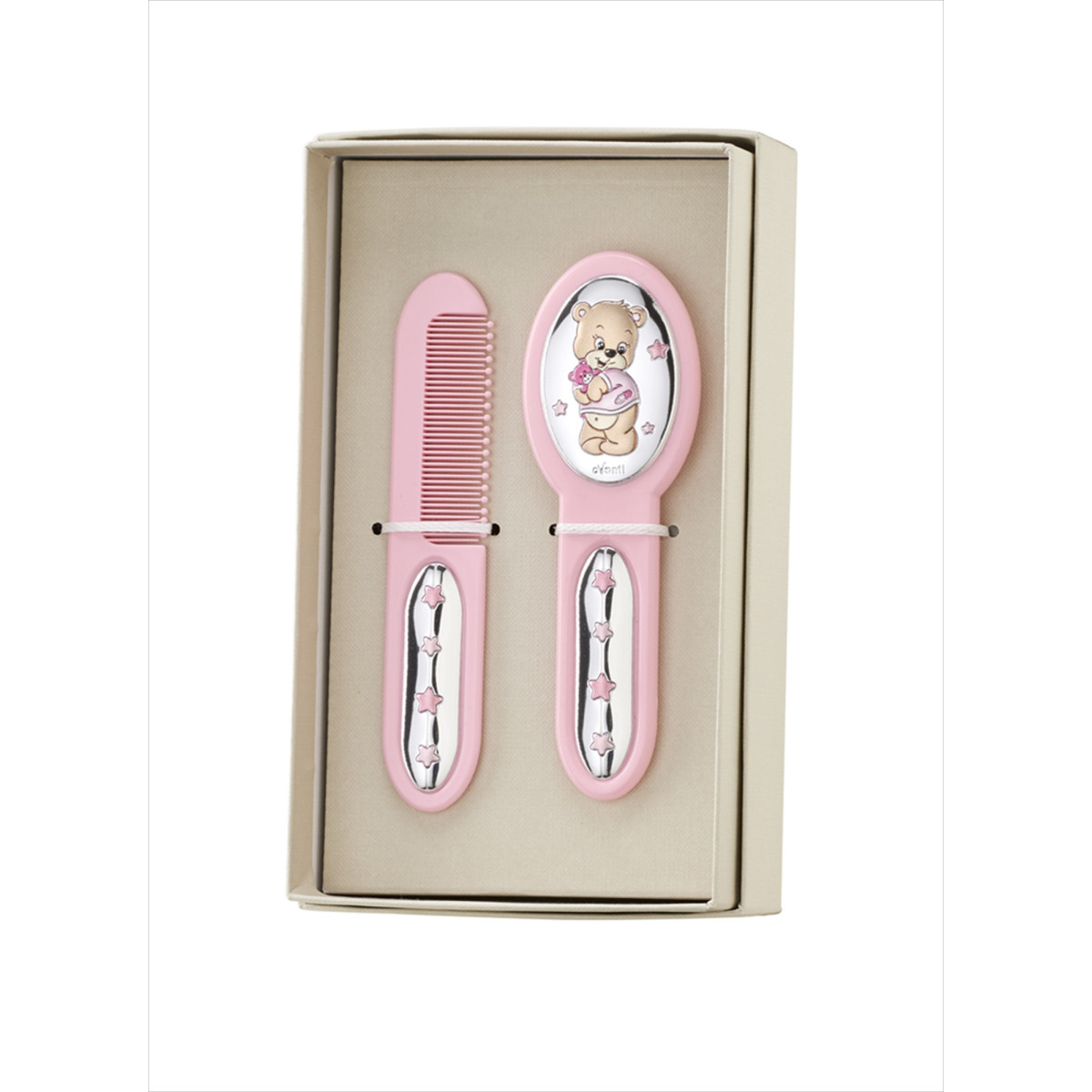 SET CEPILLO PEINE OSO ABRAZO