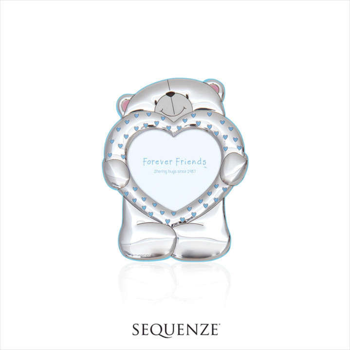 P.FOTOS FOEVER FRIENDS OSO CORAZON FORMA 10CMS