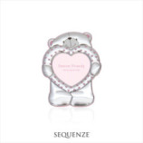 P.FOTOS FOEVER FRIENDS OSO CORAZON FORMA 10CMS