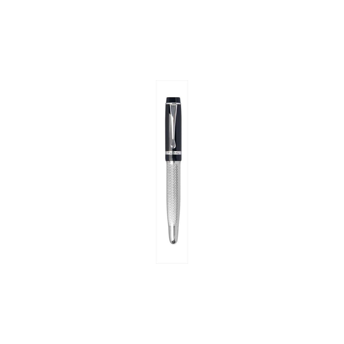 BOLIGRAFO PIERRE CARDIN NEGRO PLATEADO