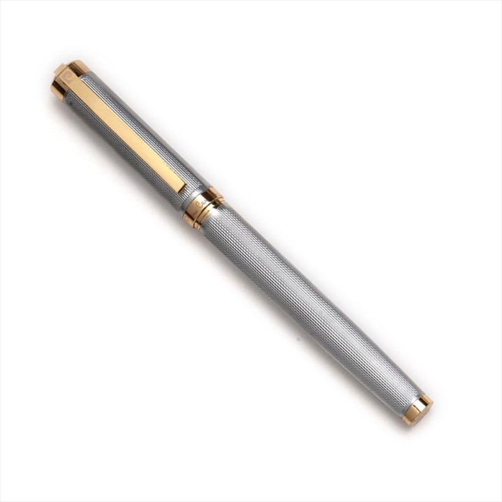 BOLIGRAFO/ROLLER PIERRE CARDIN PLATEADO-DORADO