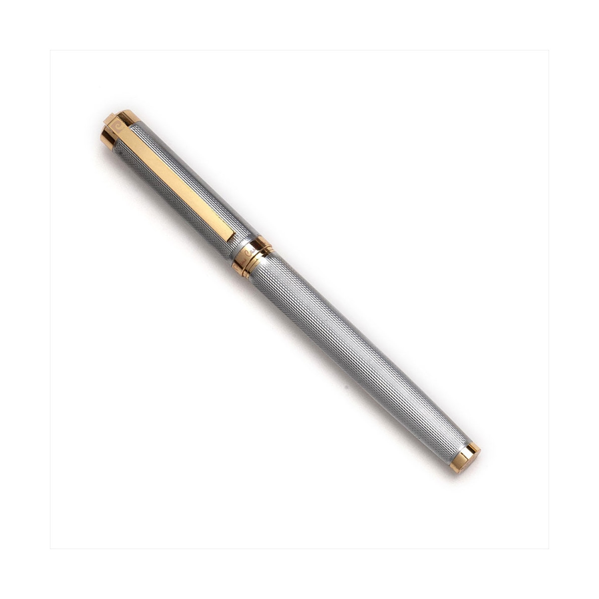 BOLIGRAFO/ROLLER PIERRE CARDIN PLATEADO-DORADO