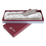 ESTUCHE CUCHILLO Y PALA TARTA ACERO