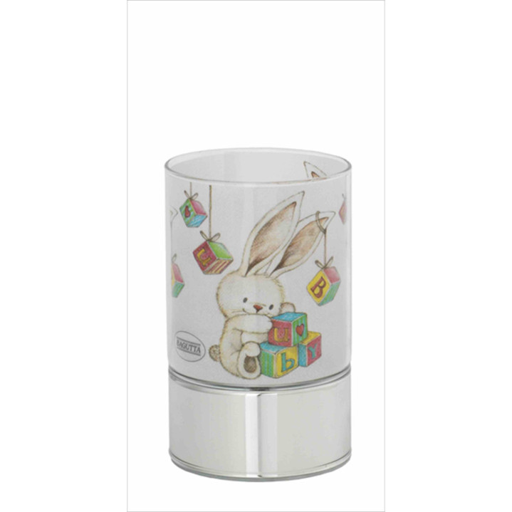 LAMPARA CRISTAL DECORACION CONEJO JUGUET