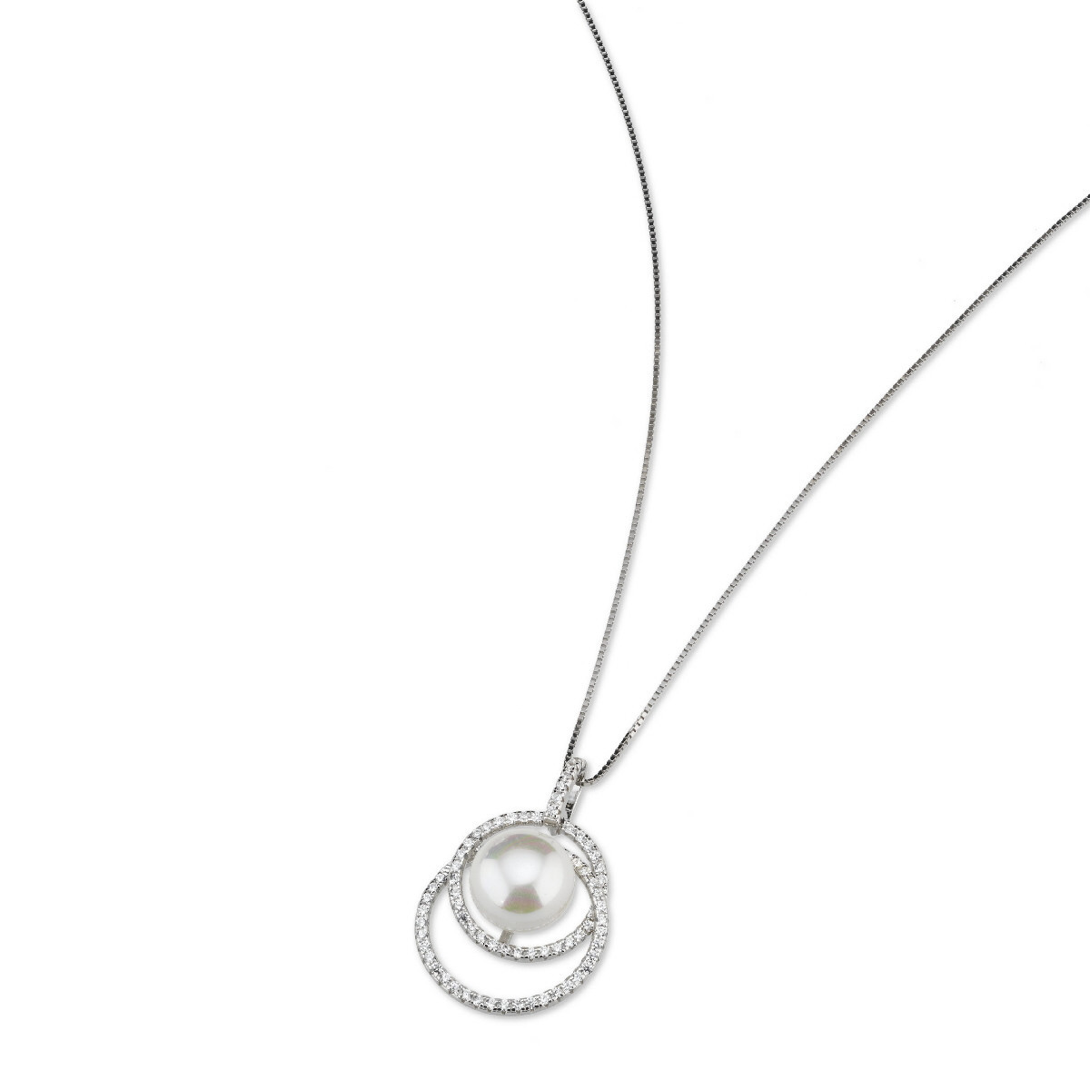 COLGANTE PLATA 925 40+5 CIRCONITA