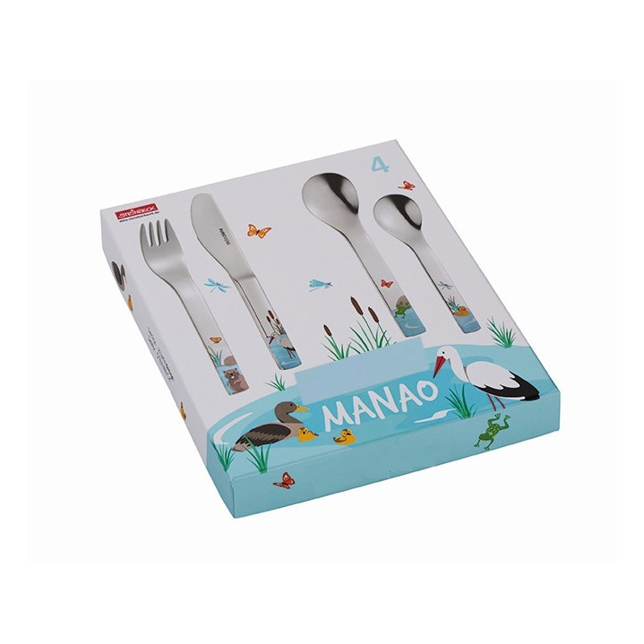 SET 4 CUBIERTOS MANAO