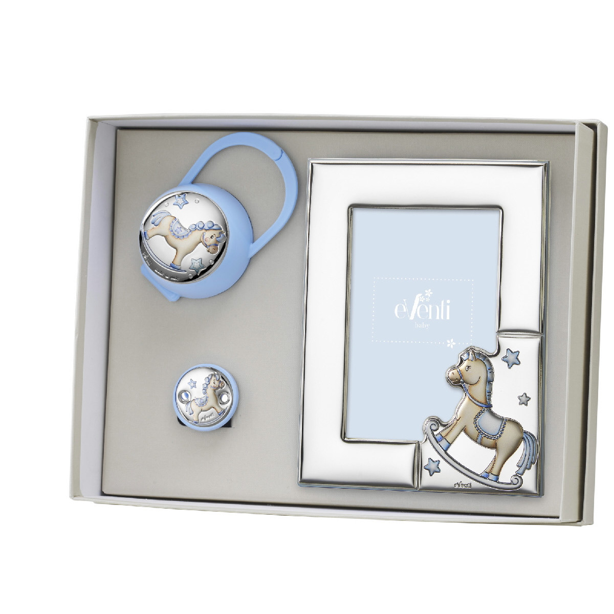 SET PINZA PORTA PFOTO 9X13CABALLITO