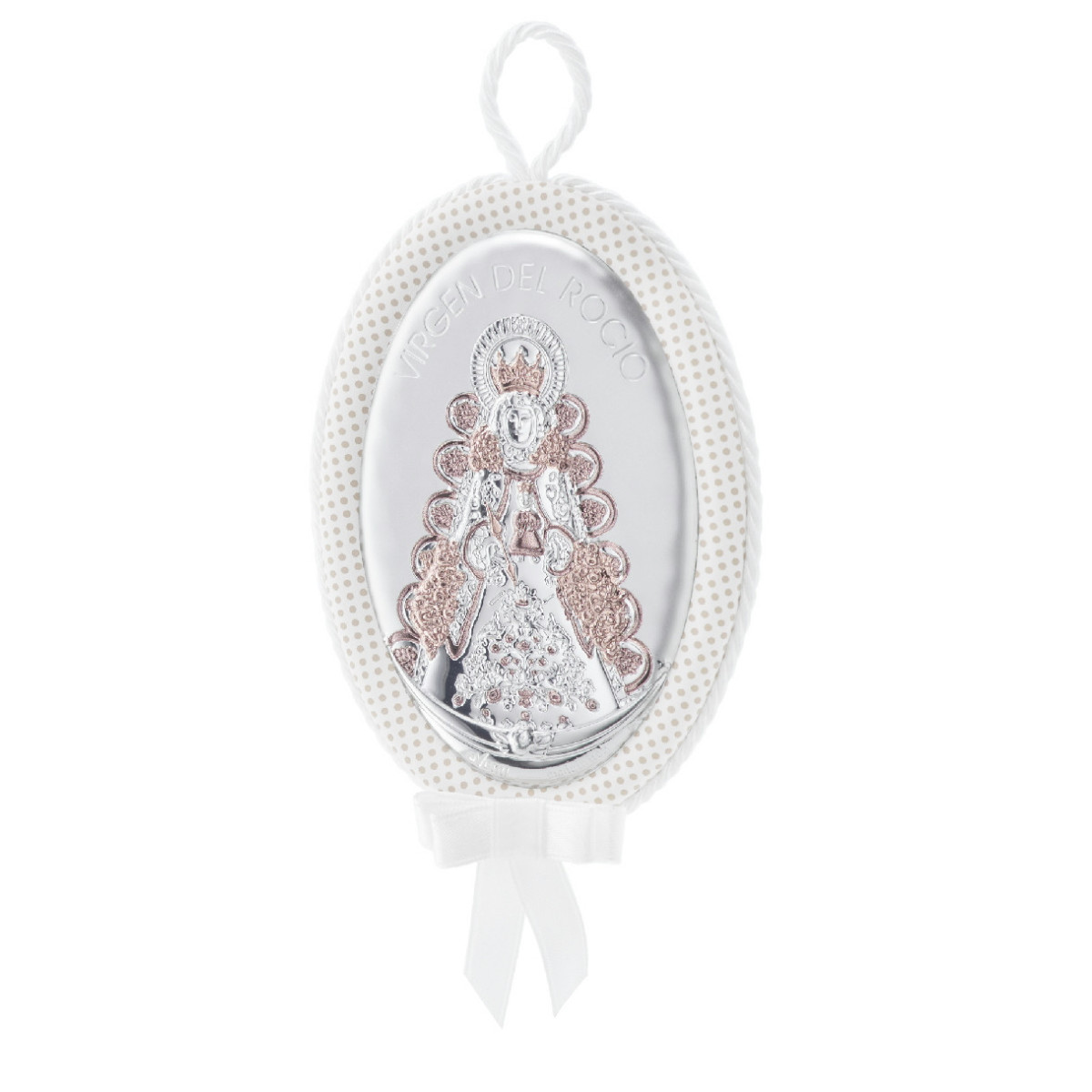 MEDALLON VIRGEN ROCIO OVAL