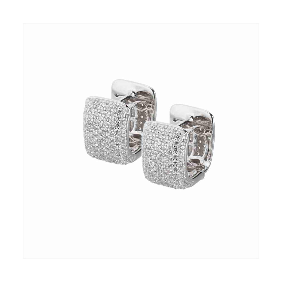 PENDIENTES PLATA 925 CIRCONITA 1,5CMS