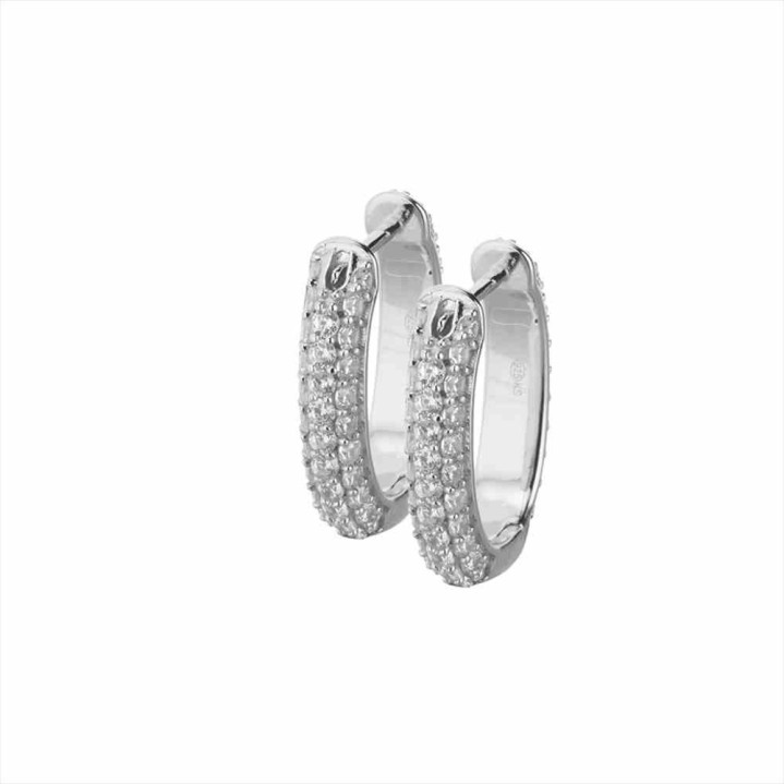 PENDIENTES PLATA 925 CIRCONITA 2CMS