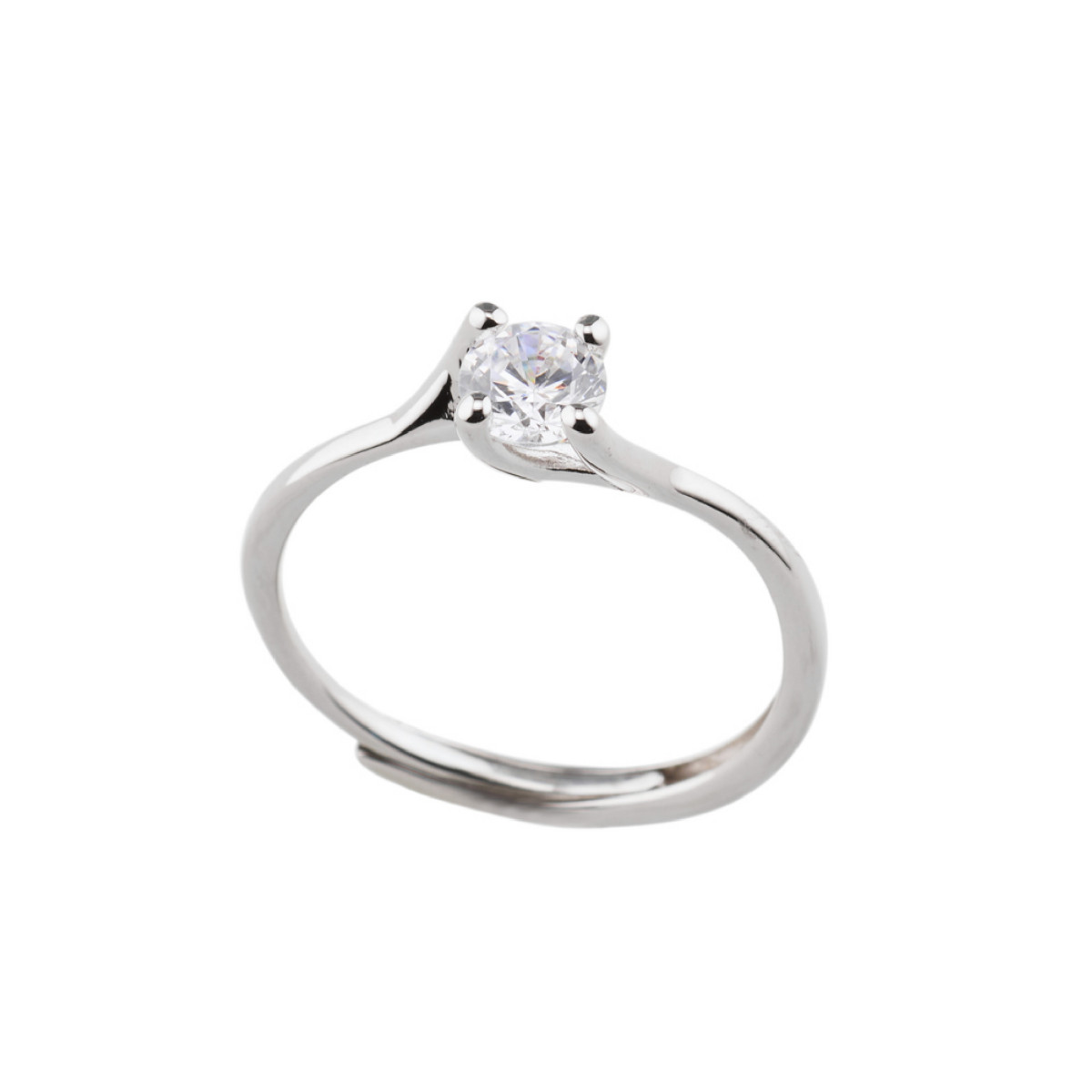 ANILLO PLATA 925 CIRCONITA 0,4CMS