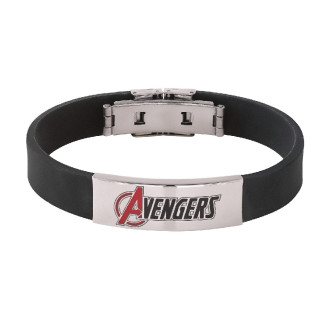 PULSERA AVENGERS T. ADULTO ACERO