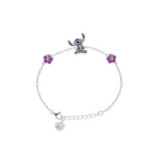 PULSERA STICH FLORES PLATA 925