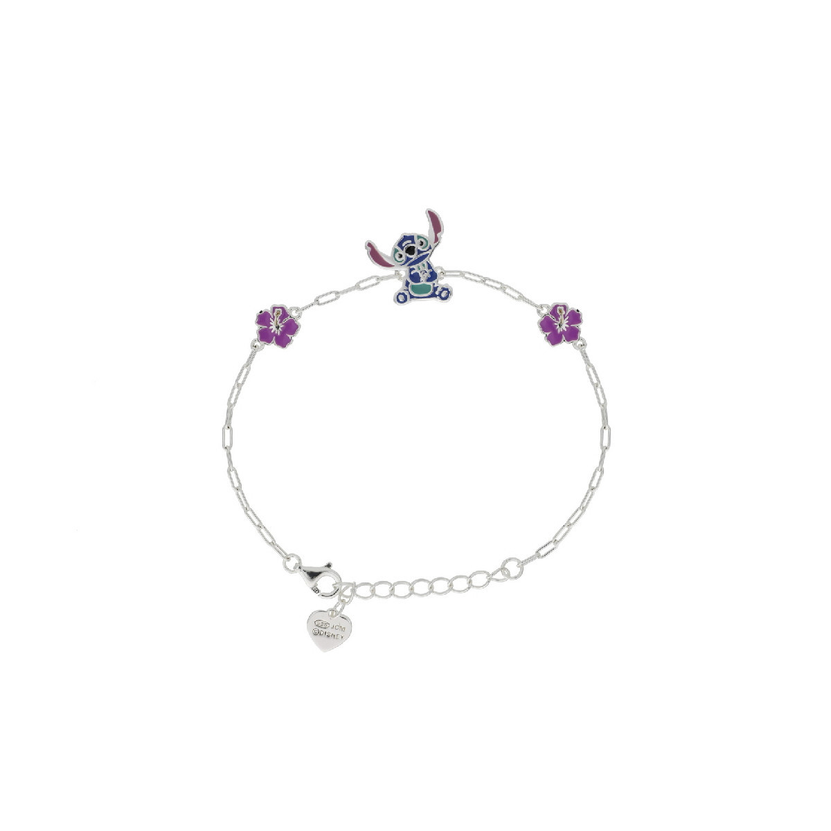 PULSERA STICH FLORES PLATA 925