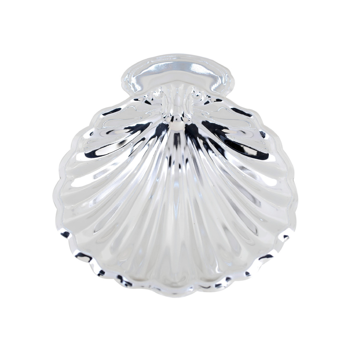 CONCHA BAUTIZO PLATEADA 11X13CMS
