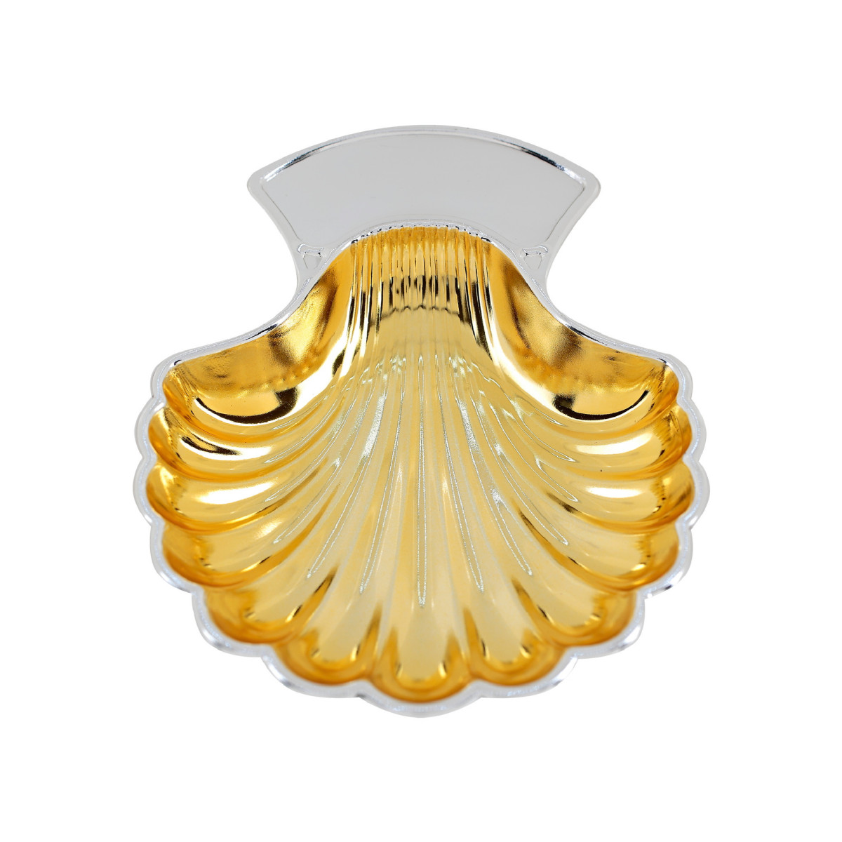 COCHA METAL DORADO 13.5X11CMS