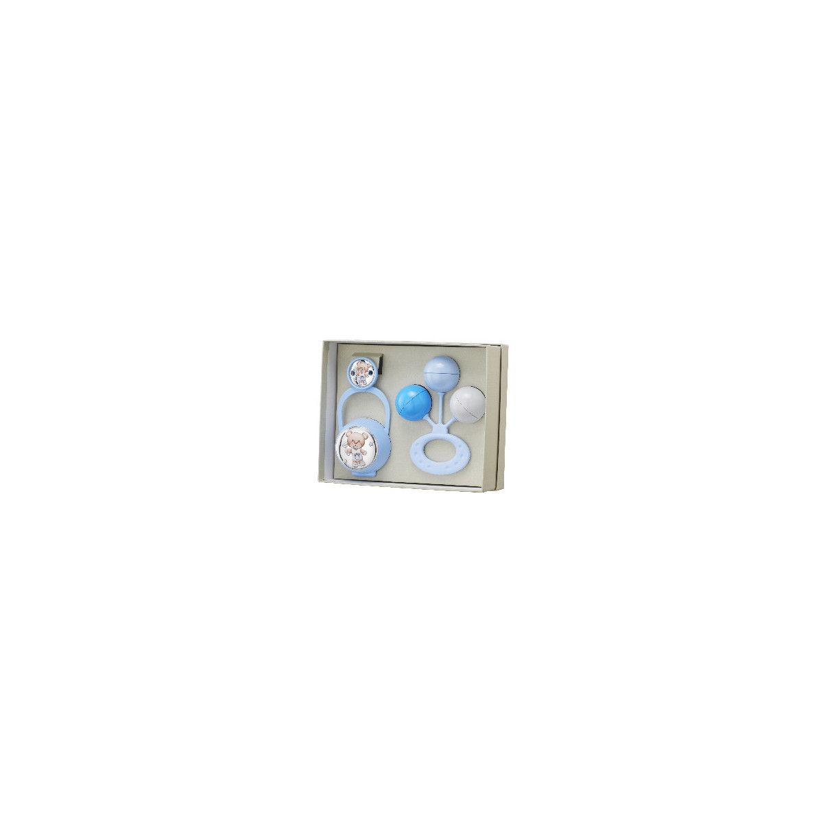 SET PINZA+P.CHUPETES+SONAJERO OSO SONAJ.