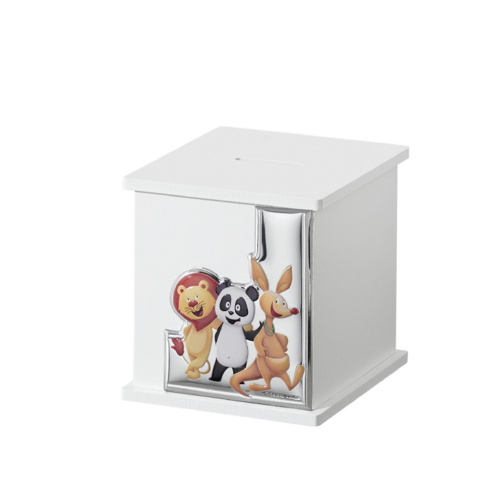 HUCHA CUBO PANDA AMIGOS