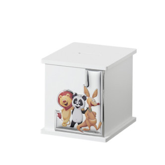 HUCHA CUBO PANDA AMIGOS