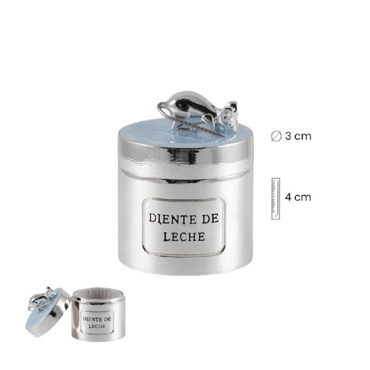 CAJA DIENTE RATON 4CMS, 3CMS Ø