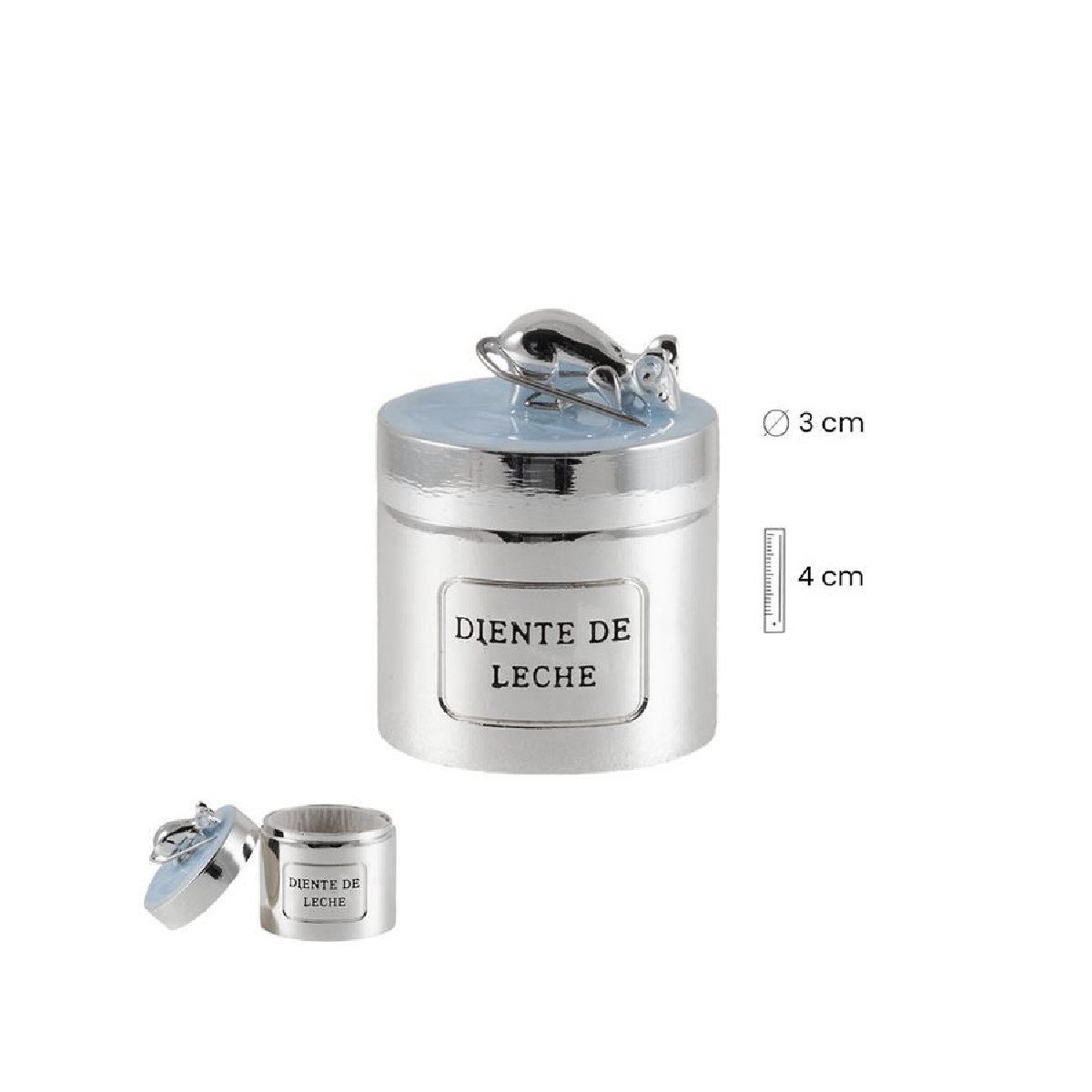 CAJA DIENTE RATON 4CMS, 3CMS Ø