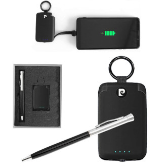 MINI POWERBANK NEGRA P.CARDIN