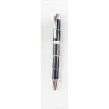 BOLIGRAFO NEGRO PLATEADO PIERRE CARDIN