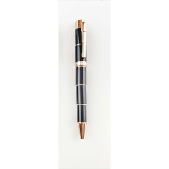 BOLIGRAFO NEGRO ROSE PIERRE CARDIN