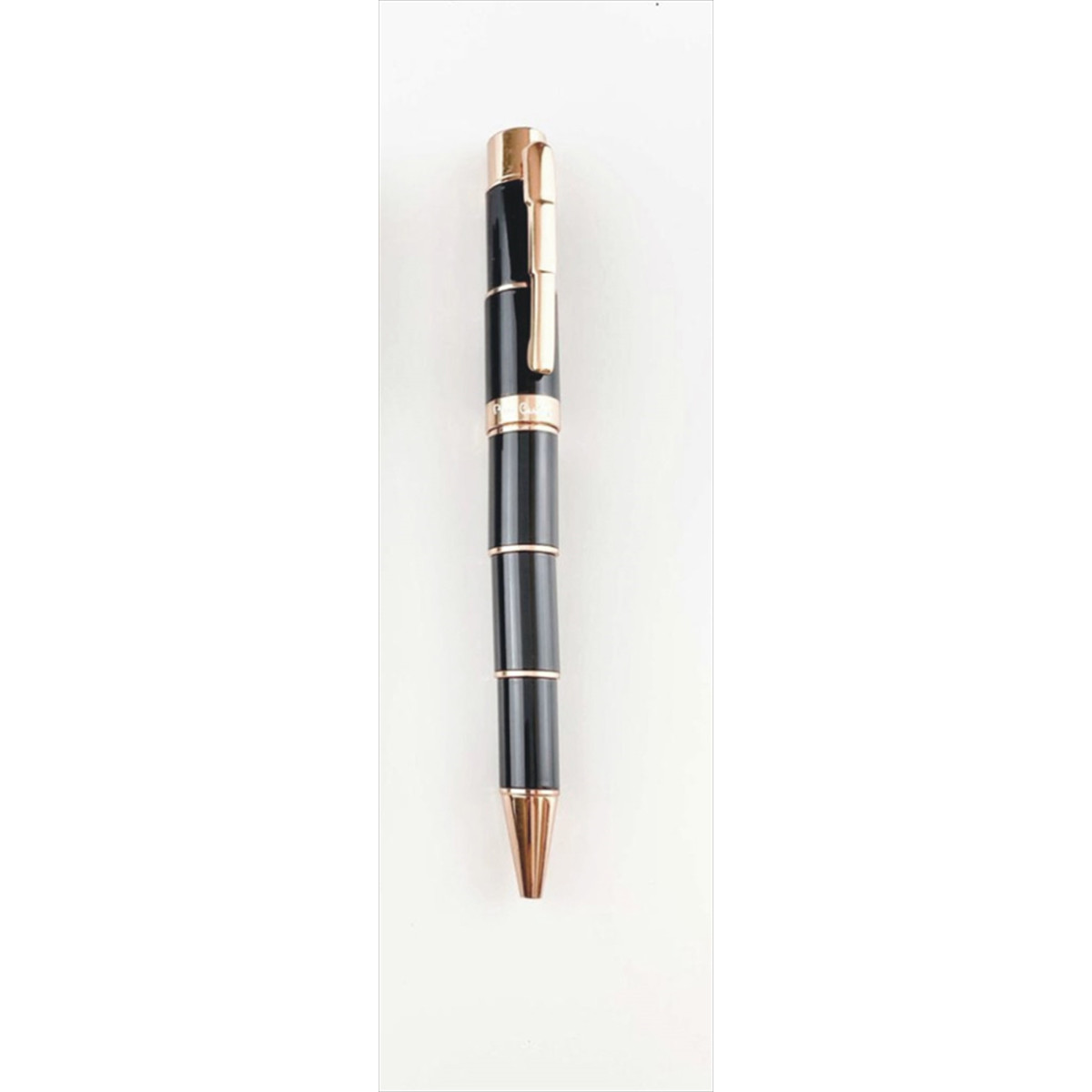 BOLIGRAFO NEGRO ROSE PIERRE CARDIN