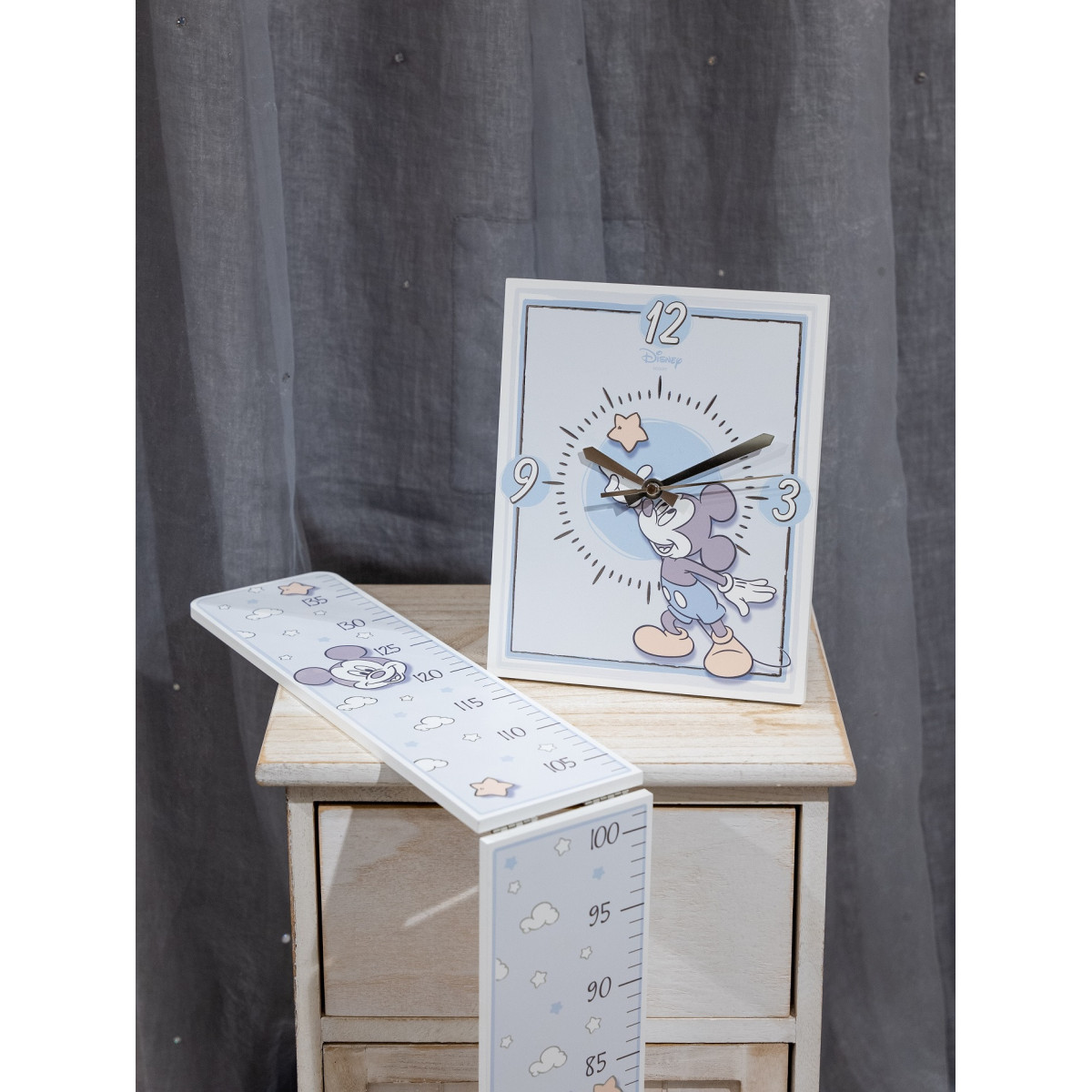 RELOJ MADERA MICKEY MOUSE 20X25
