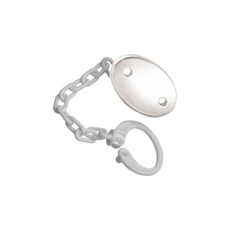 PINZA PLATA 925 OVAL LISA