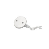 PINZA PLATA 925 REDONDO LISO