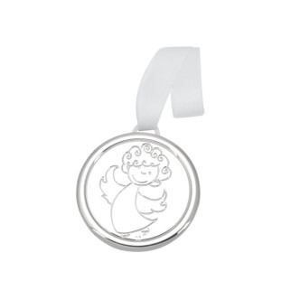 MEDALLA PLATA 925 7CMS ANGEL
