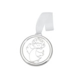 MEDALLA PLATA 925 7CMS ANGEL