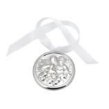 MEDALLA PLATA 925 ANGELES 7CMS